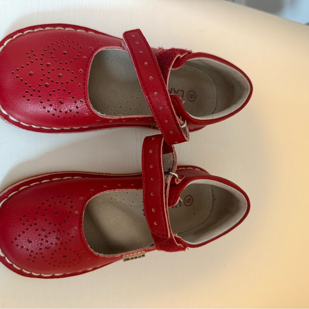 Kids Red Mary Jane Shoes